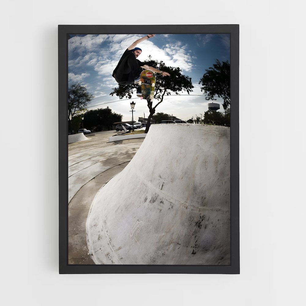 Poster Trick Master – affiche Skateboard (vue 2)